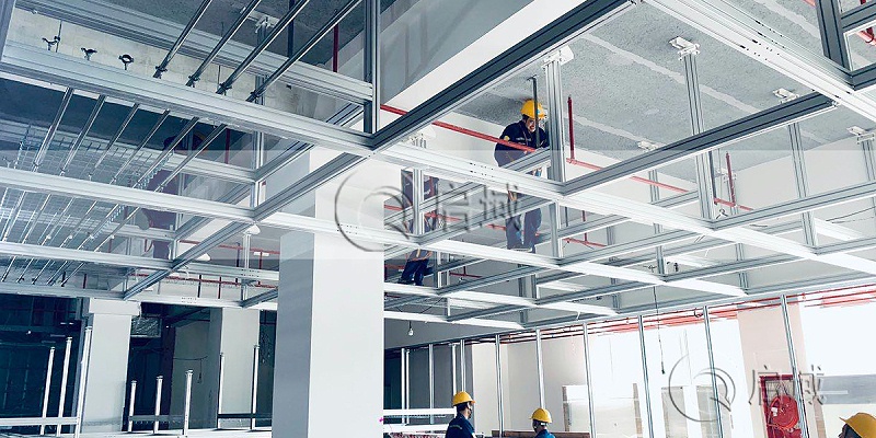 實驗室鋁型材走線架